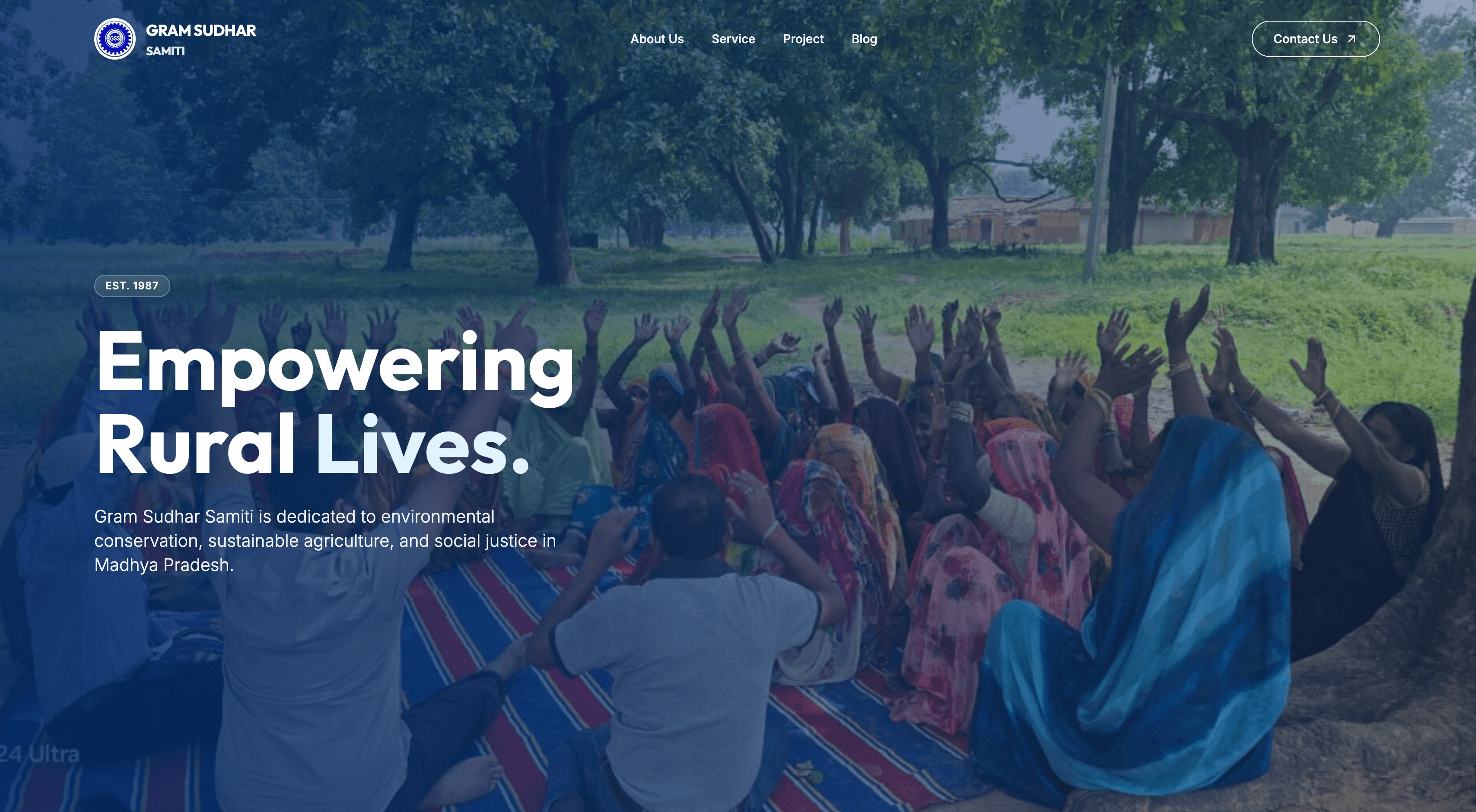 Gram Sudhar Samiti — Non-profit project preview